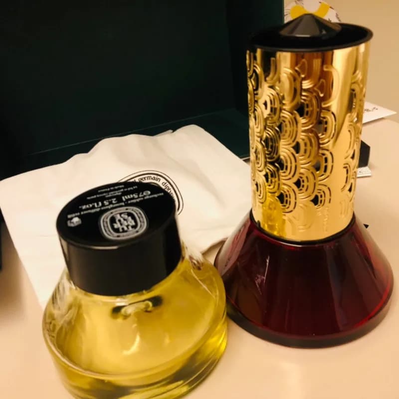 Diptyques Hourglass Diffuser Baies 34 Natural Fragrance Luxury Home Scent Slow Flow Aromatherapy Gift for Bedroom Living Decor