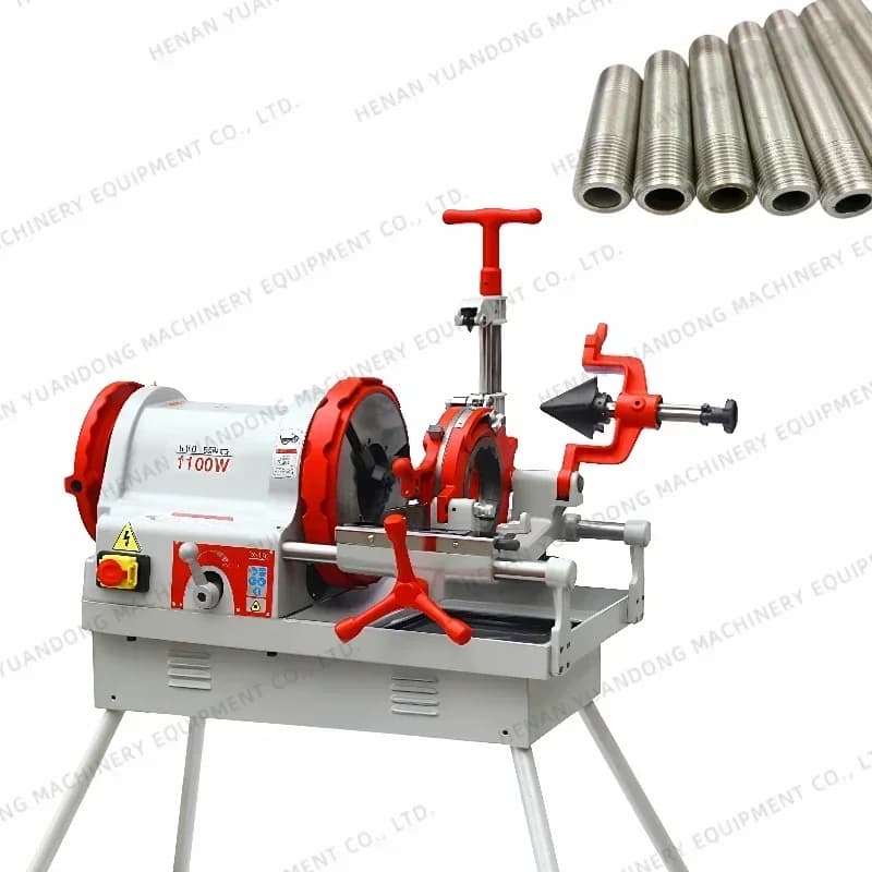 Hot Sales 750-1300W Pipe Threads And Cutters Light Galvanized/Stainless Steel Pipe Threads