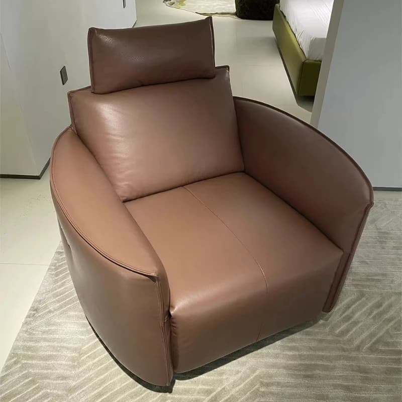 Headrest Strong Electric Sofa Armrest Italian Lazy Recliner Electric Sofa Apartments Brown Relax Sofa De Luxo Furniture Home