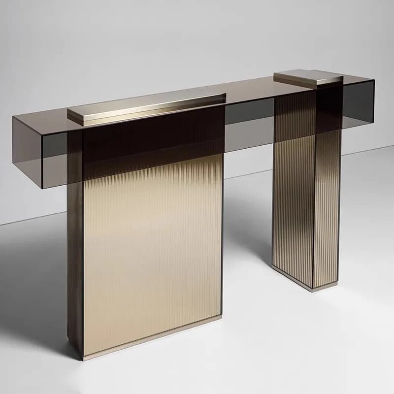 Rectangle Minimalist Console Table Italian Luxury Modern Classic Console Table Designer Aesthetic Console Meuble Furniture Home