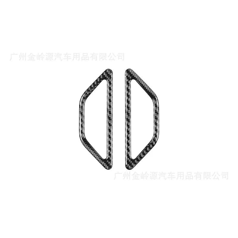 For 17-19 Toyota 86 Subaru BRZ Carbon Fiber Air Outlet Stickers on Both Sides of the Interior Modification Accessories