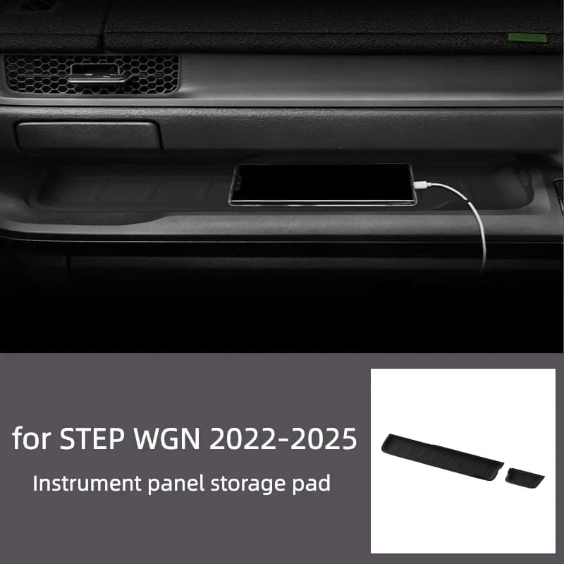 Suitable for 22-25 STEPWGN Buwei Sixth Generation Silicone Meter Table Storage Pad Car Installation Storage Box