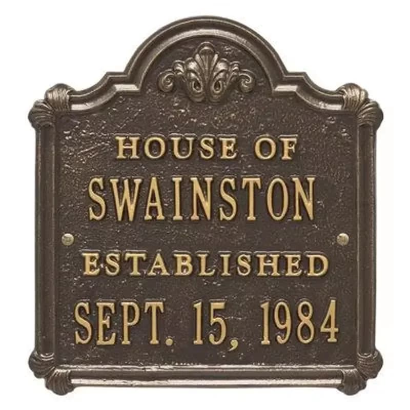 Manufacturer the Memory of Your Loved Custom Engraved Logo Brass Memorial Plaque Bronze Engraved Relief Plaque Sign