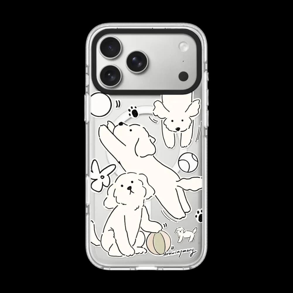 6032233 Acrylic / Mirror Magnetic Case: Compatible with IPhone 17 16 15 14 13 12 Pro Max 17 Air