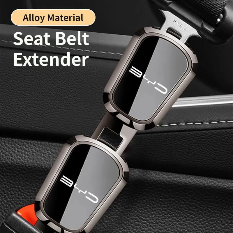 Car Seat Belt Clip Extended Safety Lock Plug for BYD Song Pro QIn PLUS Max Yuan EV Seal Dolphin Atto3 Tang Accessories
