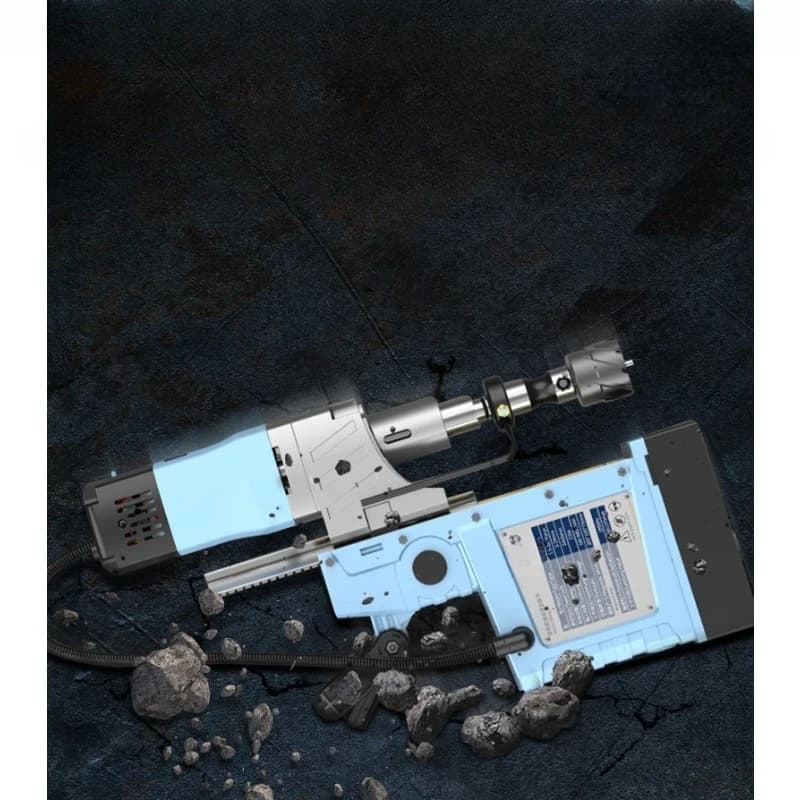 Magnetic suction seat drill, industrial grade small multi-functional iron suction electromagnetic bench drill