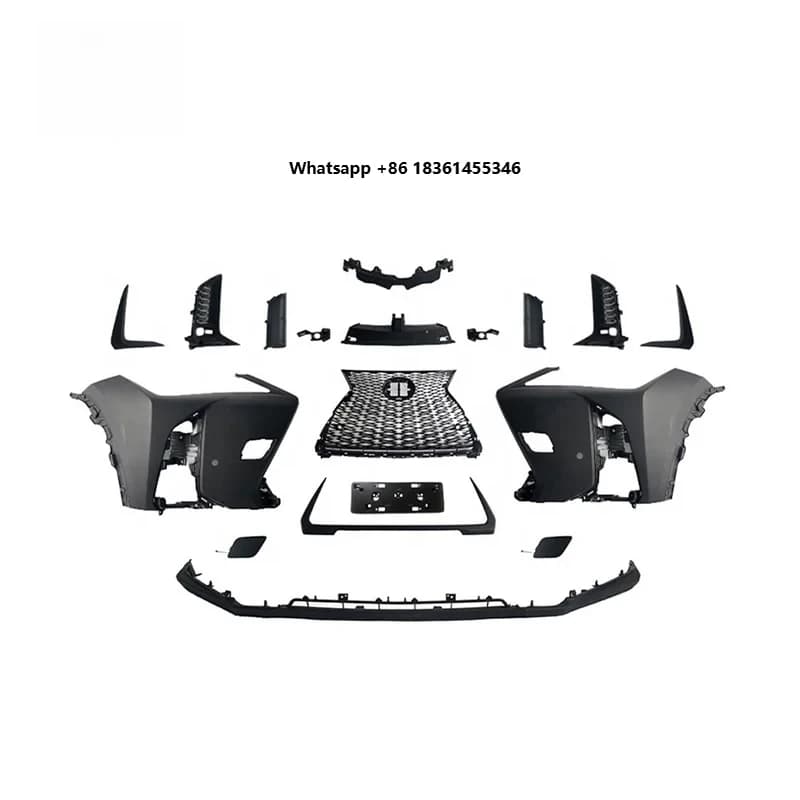 Factory Direct and ABS Material Car Bumpers   F-Sport Style Front Bumper Grille Body Kits Nor