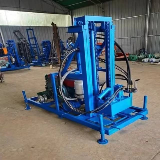 Foldable Mining Borehole Water Well Drilling Rig Machine Truck Water Well Drill Rig with Cheap Price
