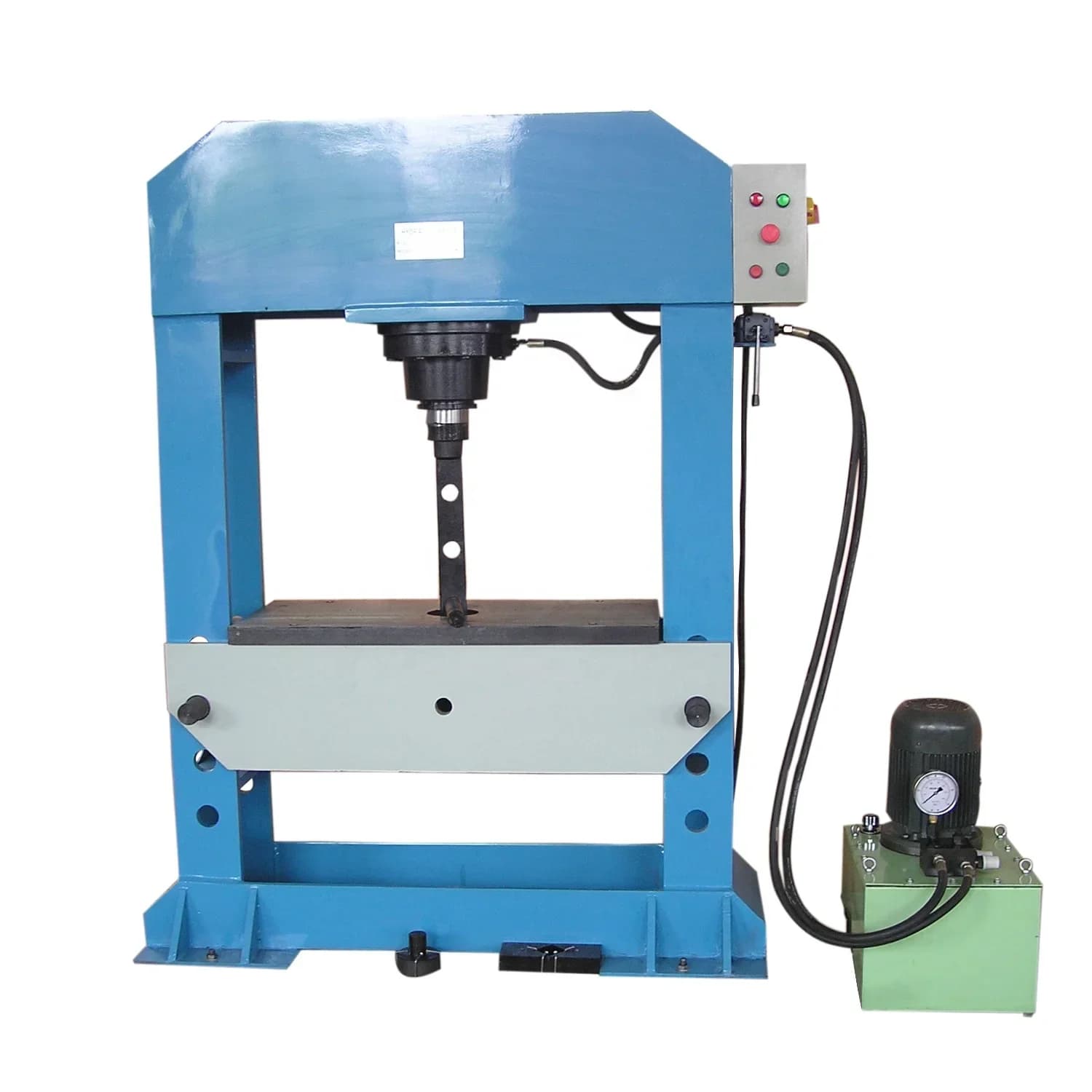 Frame Hydraulic Workshop Press, 30 Mpa Pressure Hydraulic Press, Fixed Cylinder Hydraulic Press