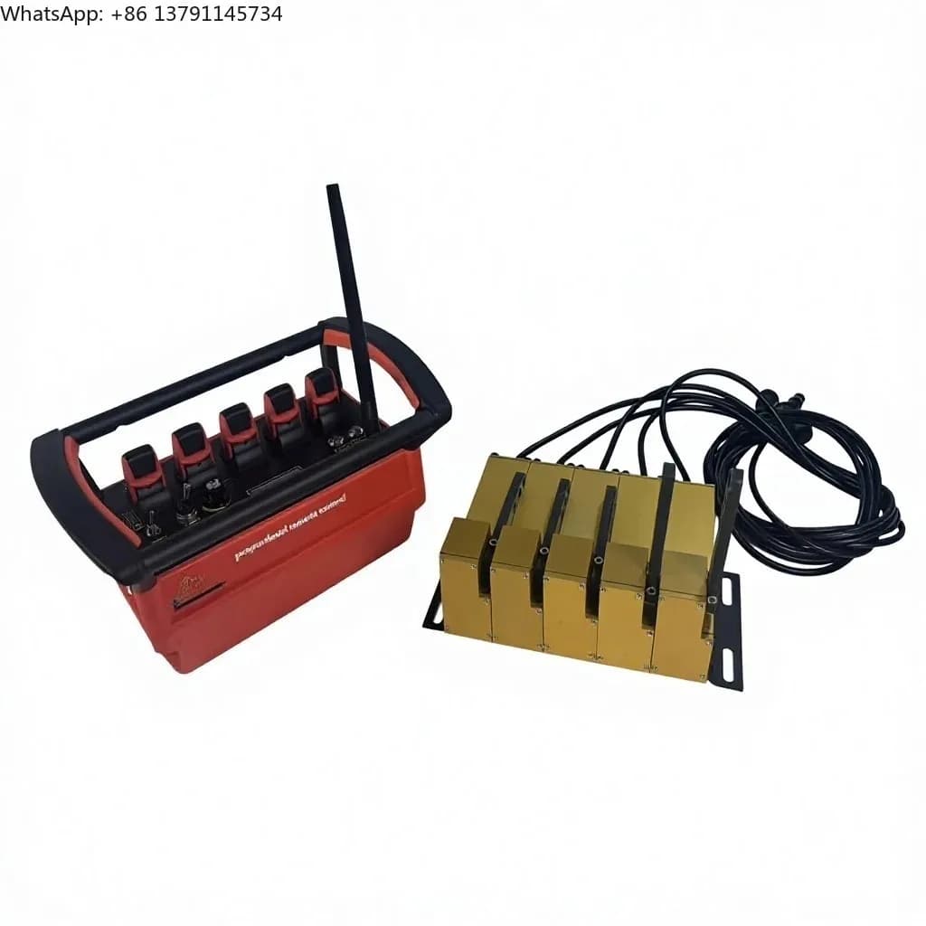 New 5-section remote control kit, truck crane, waterproof/with electromagnetic clutch/excavator/mini loader