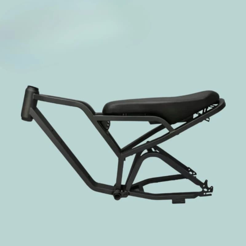 Retro electric bicycle frame 20 inch snowmobile electric vehicle frame