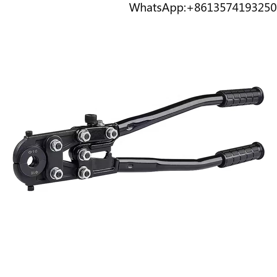 CW-1625  PEX and PB Pipe Hand Pipe Crimping Tool  for Construction Stainless Steel Connecting Pliers  Pipe Plumbing Tool