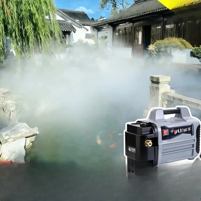 Artificial fog outdoor courtyard pool landscape garden atomization high pressure spray, cooling mosquito repellent festival