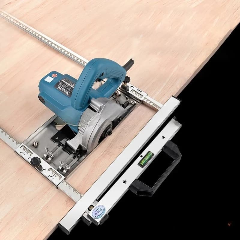 Electric Woodworking Board Cutter,Circular Saw Holder,Cutting Guide Rail Milling,Quick Positioning,Backing Board Cutting Machine