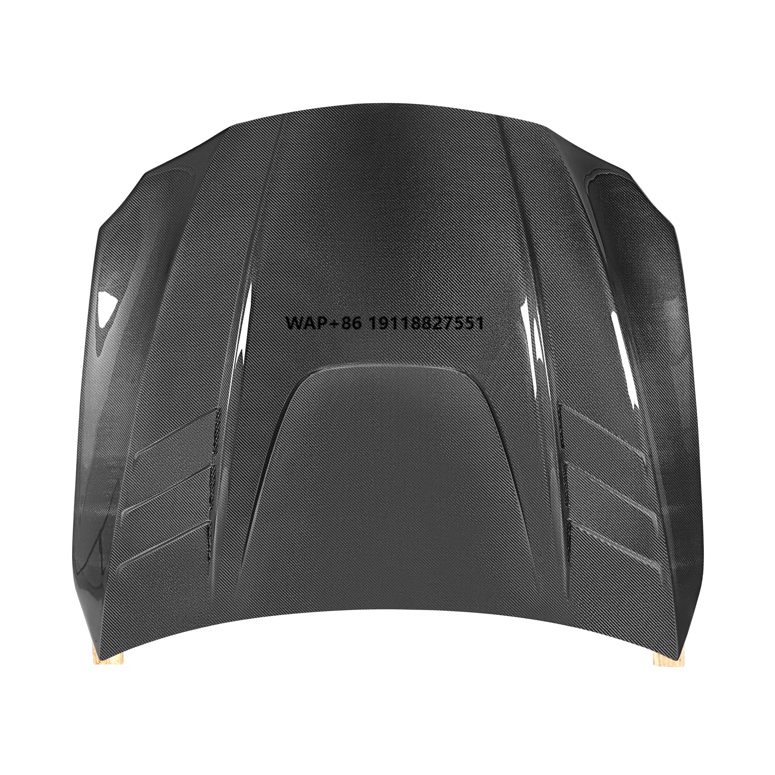 Real Carbon Fiber V Style Front Hood for  IS 2006-2012 IS Front Hood