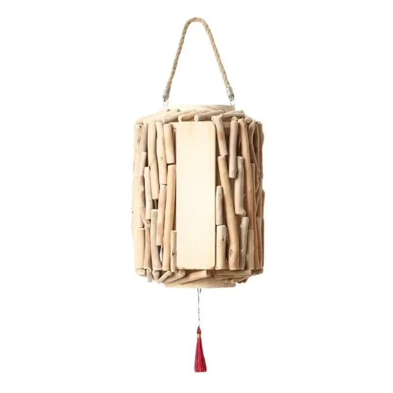 Spring Festival and New Year pendant log portable lanterns, ancient Hanfu photography photo props