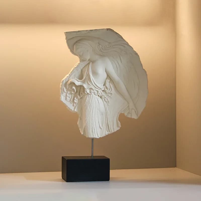Resin Handicraft Artistic Venus Relief Goddess Sculpture Abstract Art Ornament Decorative Figurines Home Decoration Accessories