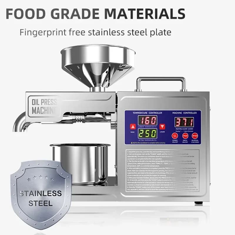 Mini Coconut Oil Extracting Pressing Machine Avocado Oil Extraction Machine Commercial Palm Oil Press Machine