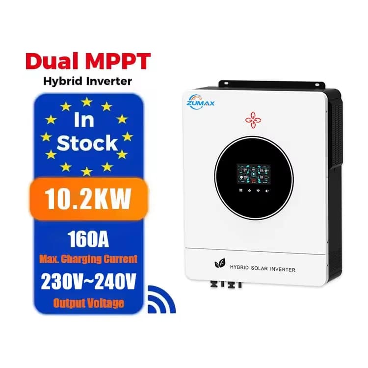 Zumax 10KW Hybrid Solar Inverter Factory Direct Sale  48V Inverter  8.2KW & 10.2KW 8200W & 10200W