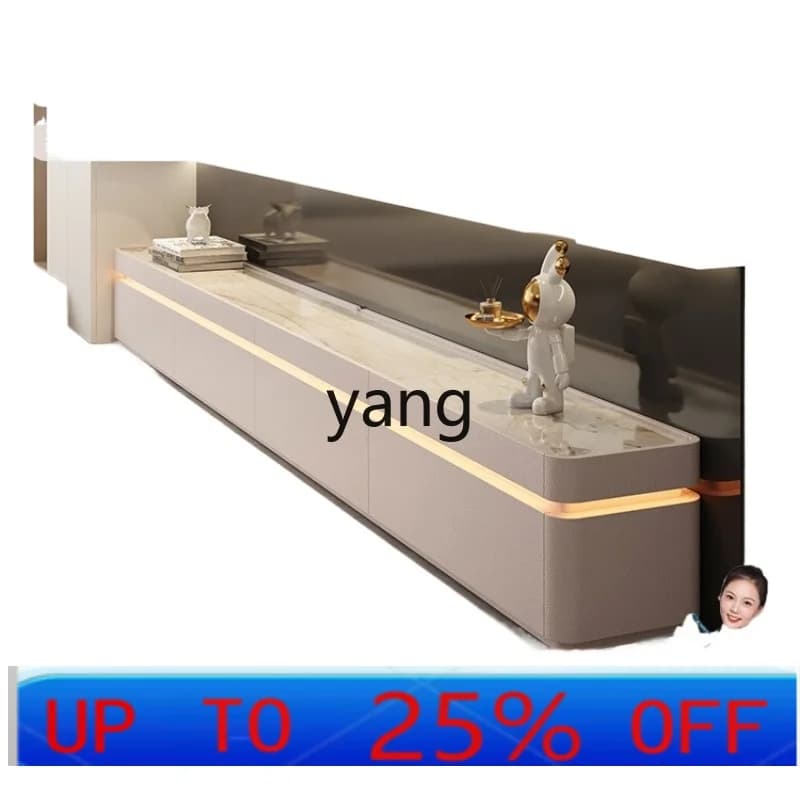 LMM floor-to-ceiling TV cabinet high-end TV cabinet coffee table combination living room home
