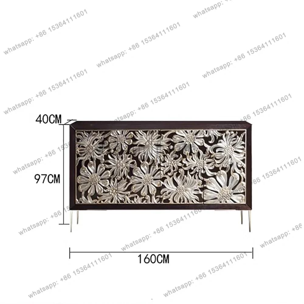 YJ Vintage Entrance Hall Console Table Beauty Storage Luxury Design Console Table Organizer Living Room Wohnzimmer Tisch Furnitu
