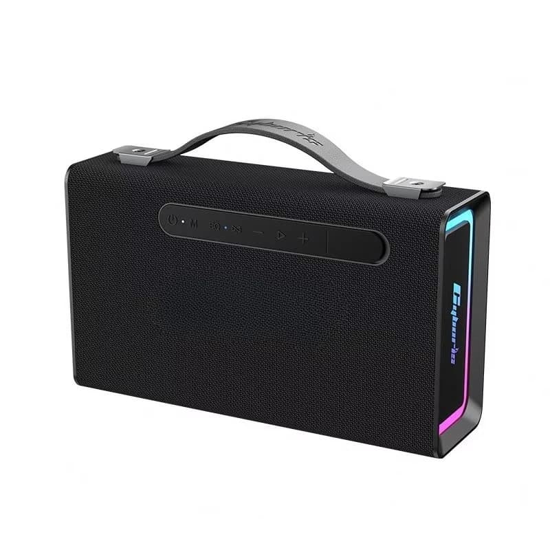 T15 100W Portable Subwoofer Speaker RGB Handle IPX6 Waterproof Wireless 2.1 TF Card AUX TWS Support Deep Bass Battery Power