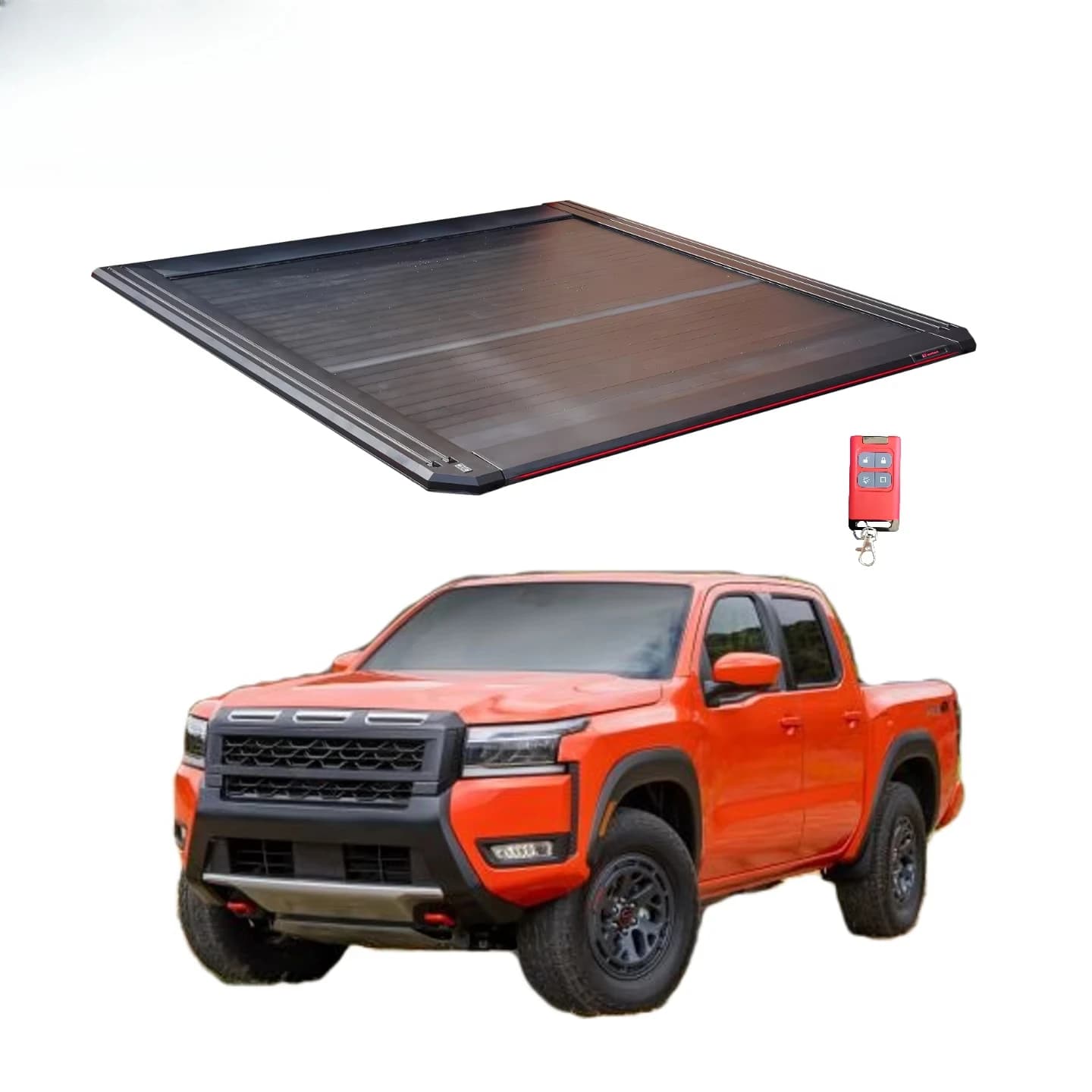 Aluminium Electric Retractable Truck Roller Lid Cargo Cover Accessories Pickup Bed Tonneau Cover for Foton Tunland