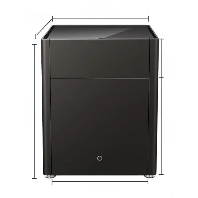 Smart bedside table, safe, household integrated, fingerprint password, anti-theft safe deposit box