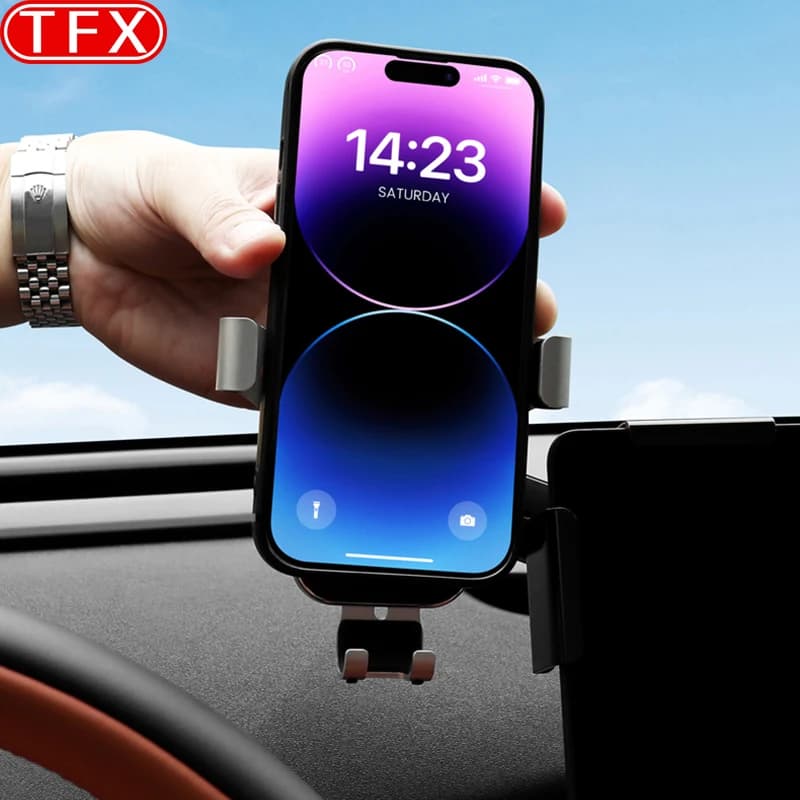 For Changan Deepal S05 2024-2026 Car Mobile Phone Holder Central Control Display Screen Mount Gravity Bracket Stand Accessories