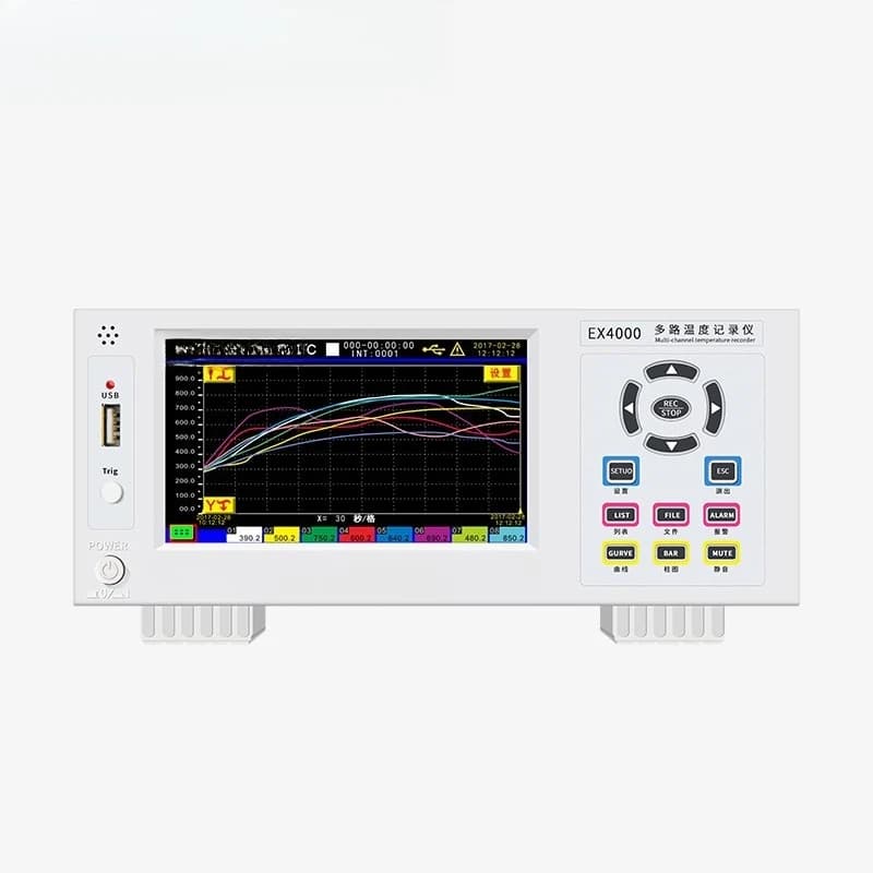 Multi-channel temperature tester, multi-channel inspection acquisition curve paperless recorder