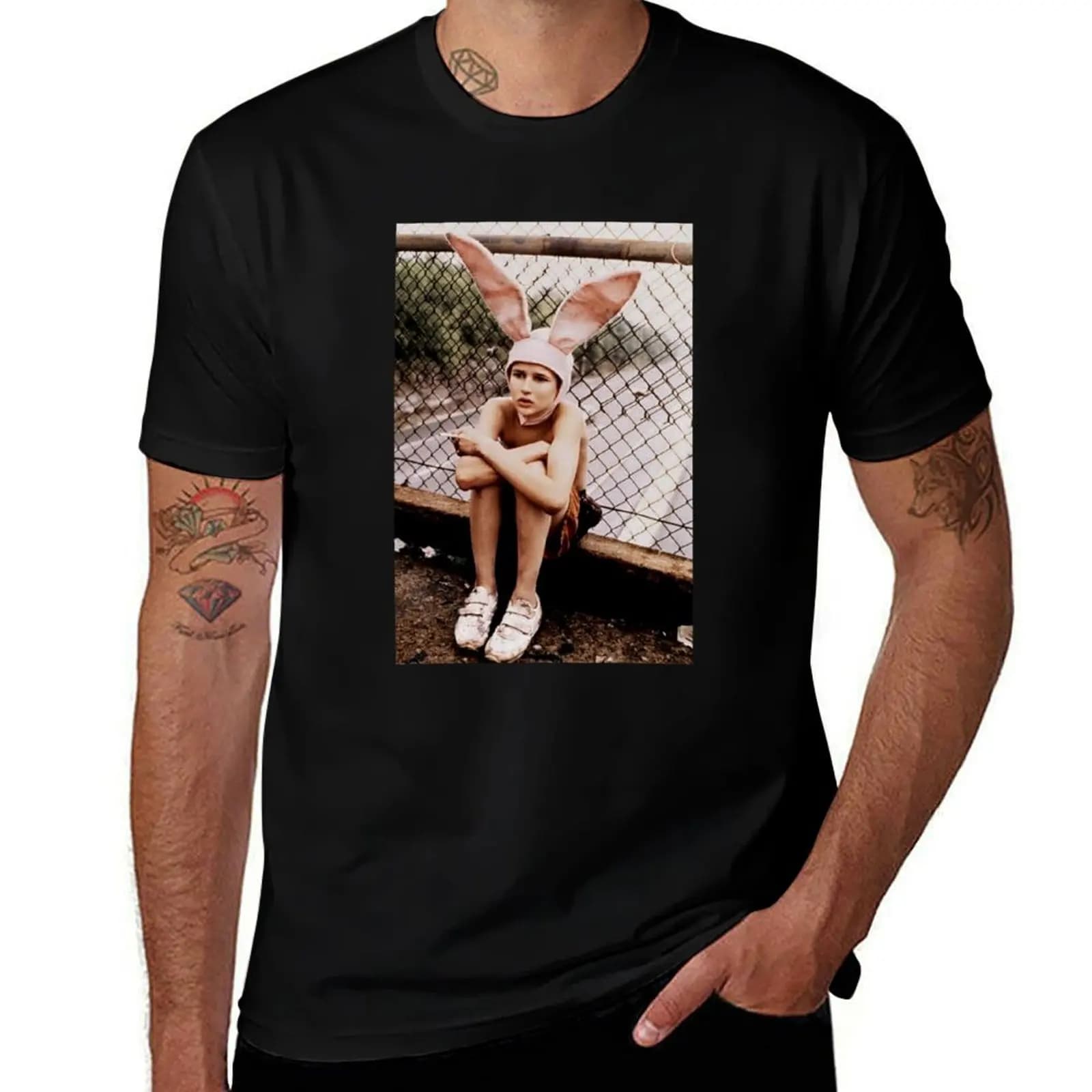 Bunny Boy T-Shirt t shirts for man cotton soft T-Shirt
