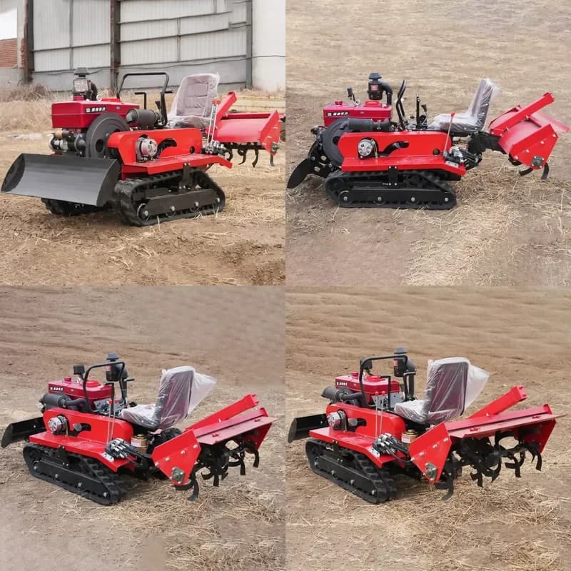 YWM Certificate Rotary Tiller Engine Multifunctional Rotary Tiller Dual Use Rotary Tiller for Water and