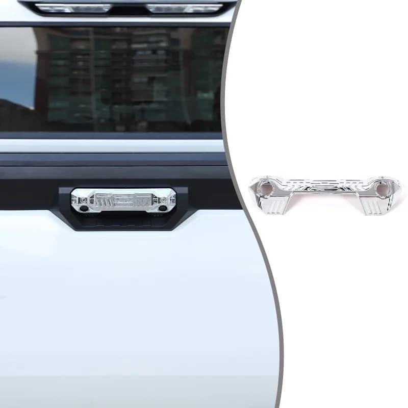 ABS Tailgate Handle Cover For 2022+ Toyota Tundra   (High-Spec Edition) Mecha Style  Car  Accessories