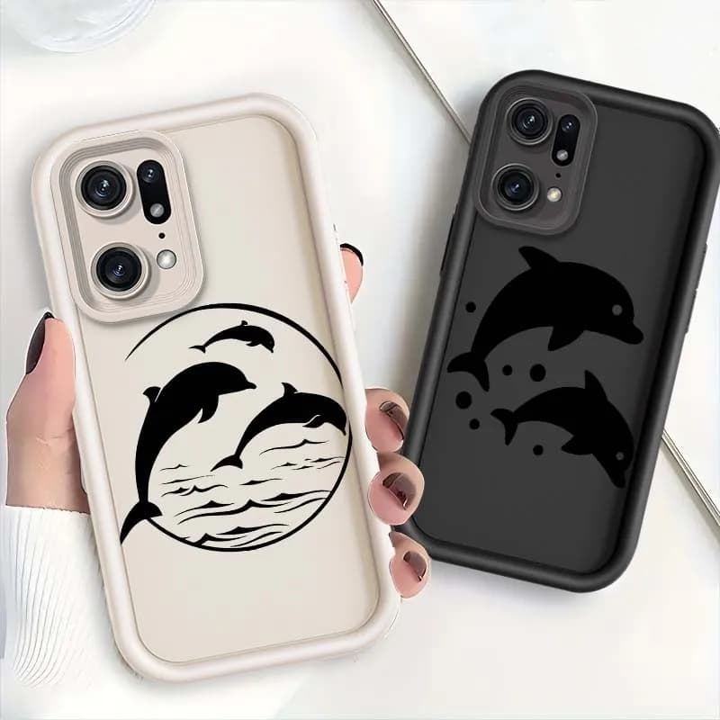 Fashionable Cute And Simple Cartoon Design For OPPO A58 A77 A77s A57e A57s A57 A55 A53s A53 Pro 4G Eye Ladder Phone Case Cover