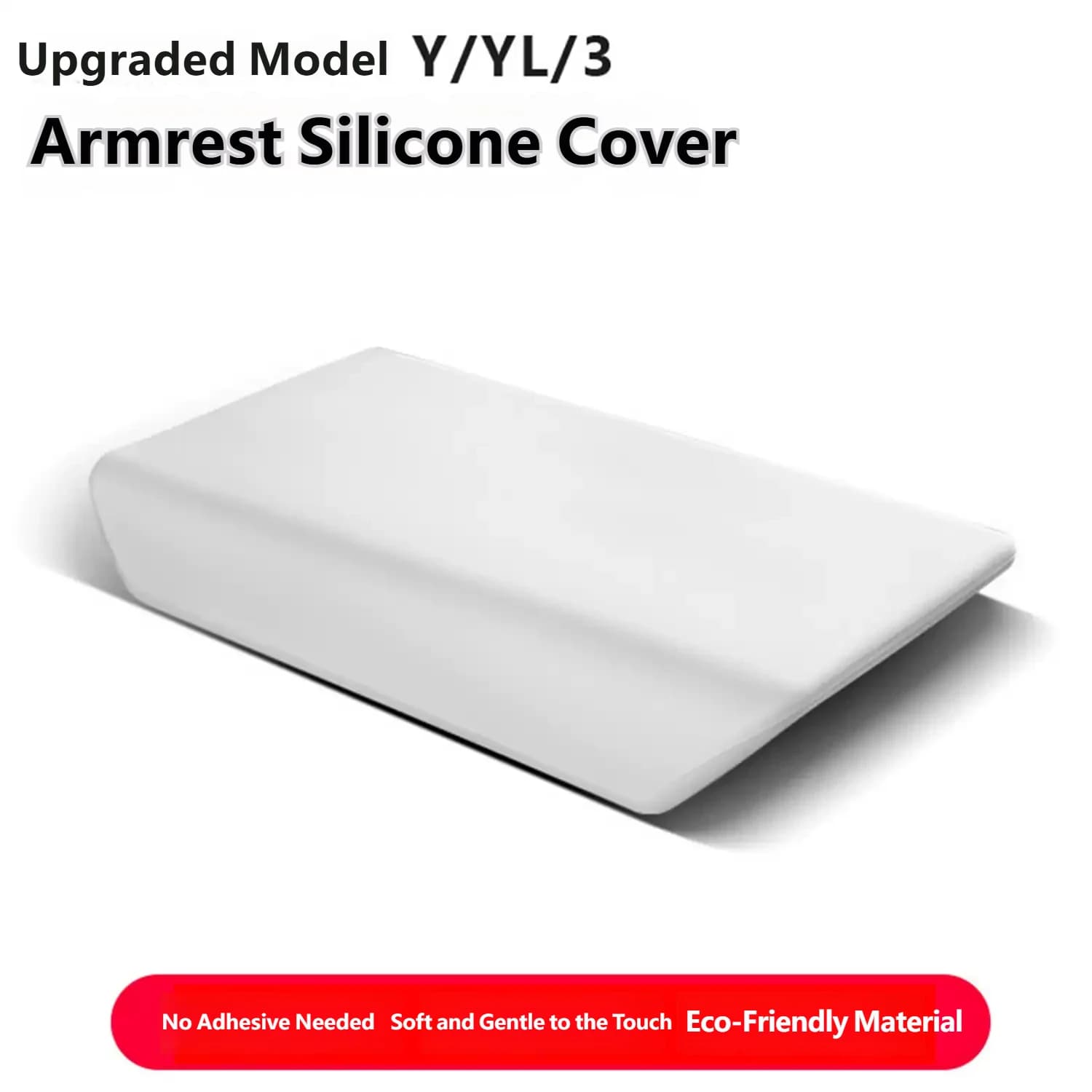 For Tesla Model YL/Y 2025 2026 Silicone Armrest Box Cover Protector Anti-Scratch Interior Modification Accessories