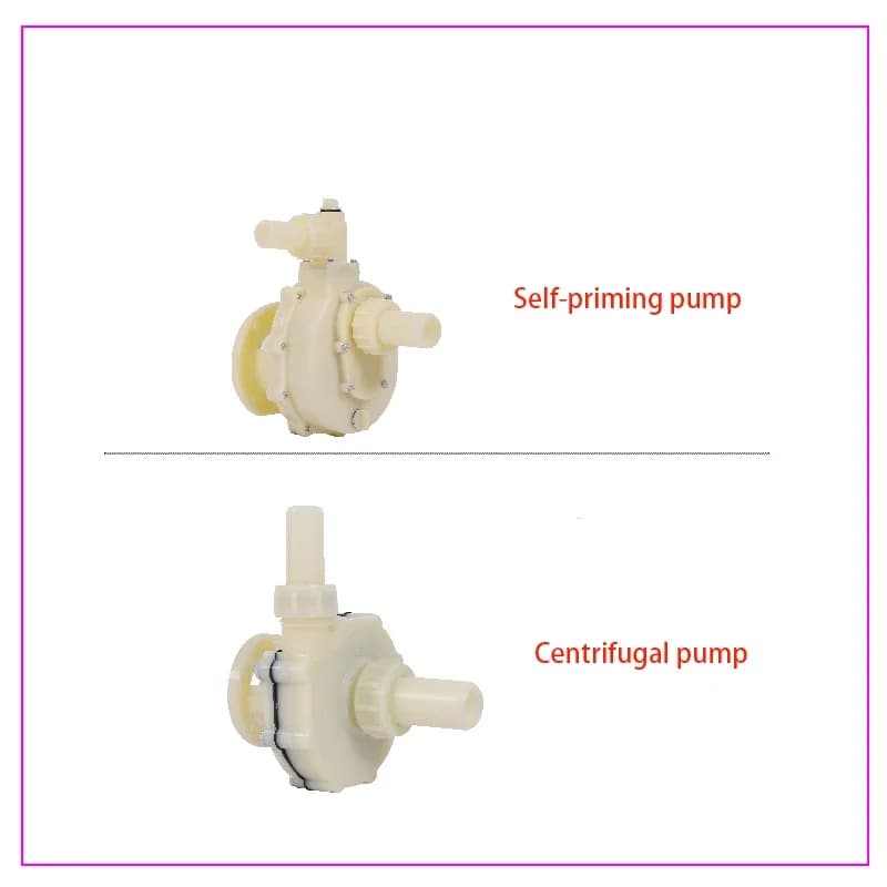 Chemical pump resistant acid and alkali resistant plastic pump head Centrifugal, Self-priming, Anticorrosive pump head
