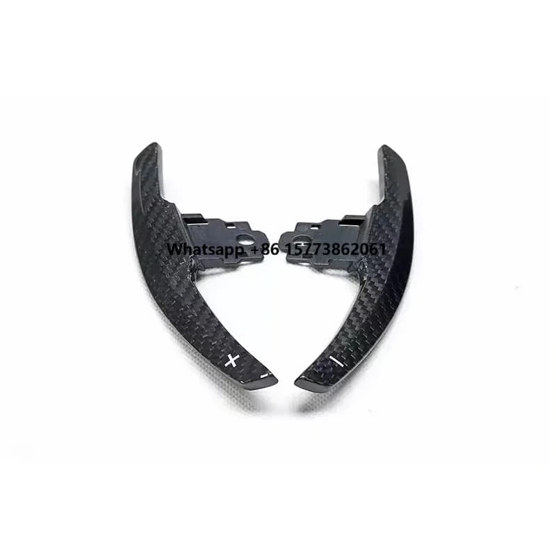 Carbon Fiber Interior Car Accessories Trim Paddle Shifter for  F80 M3 F82 M4 Carbon Paddle Shifter