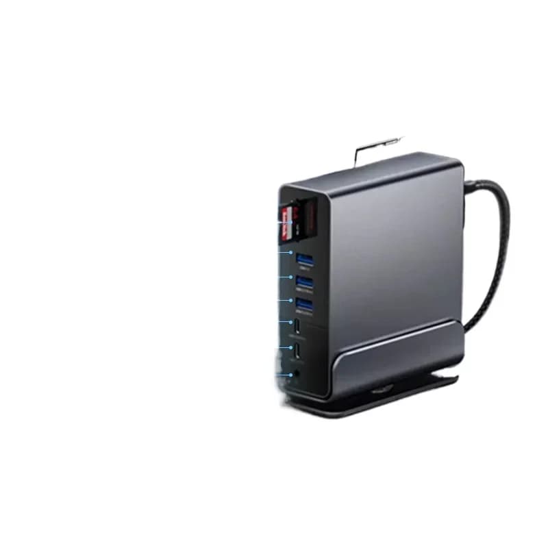 Gigabit Ethernet port, vertical desktop, docking station, multi-interface adapter