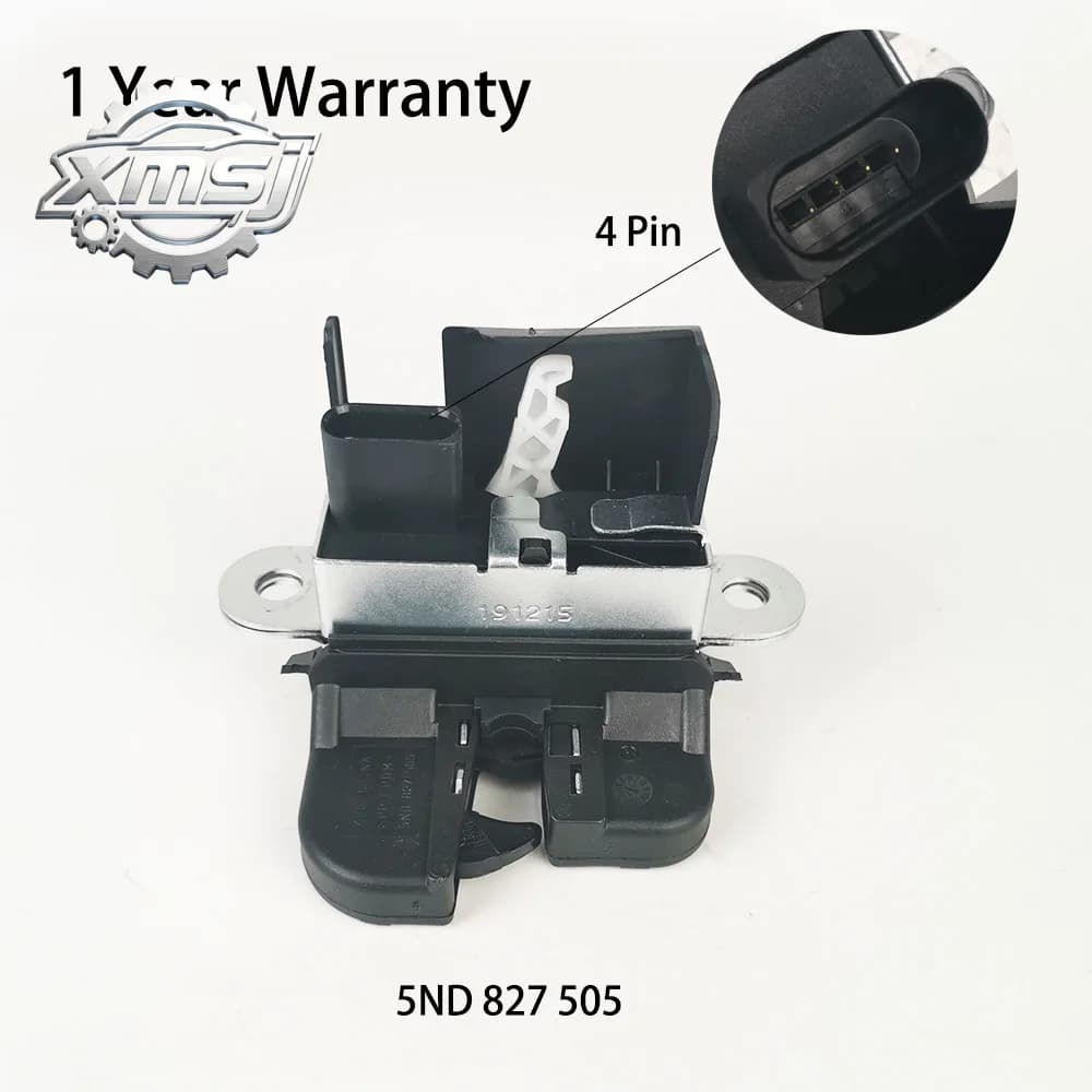 Cerradura de maletero para VW TIGUAN Passat GOLF LEON GTI POLO 5M0827505A 5G6827505 5GG827505 5L6827505A 5P0827505 5F4827505A