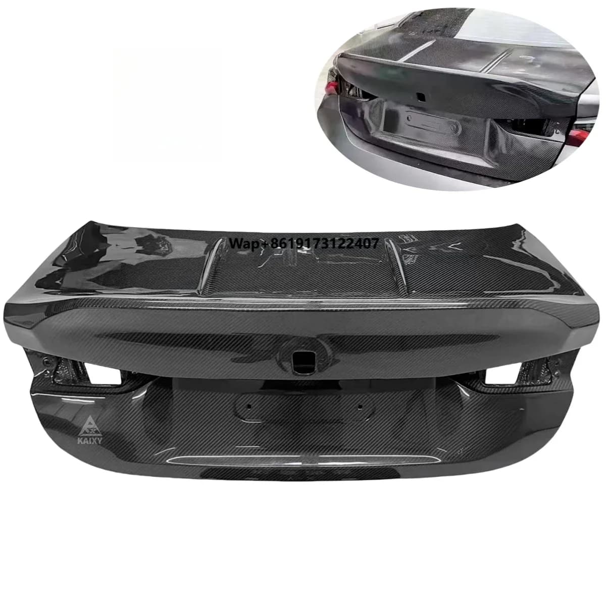 CSL Style Dry Carbon Fiber Rear Trunk for  M4 G82 Rear Tail Cover