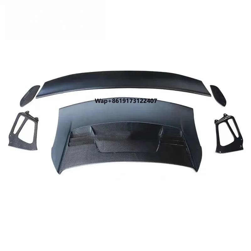 Carbon Fiber Car Accessoris Rear Trunk Wing for  911 Upgrade GT3RS Style Tail Wing Rear Spoiler Lip Wings