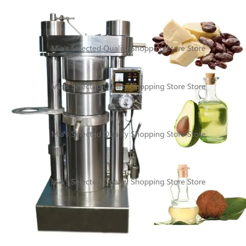 Hydraulic Extraction Cold Cocoa Butter Sesame Castor Oill - Coconut And Avocado Oil Press Hine