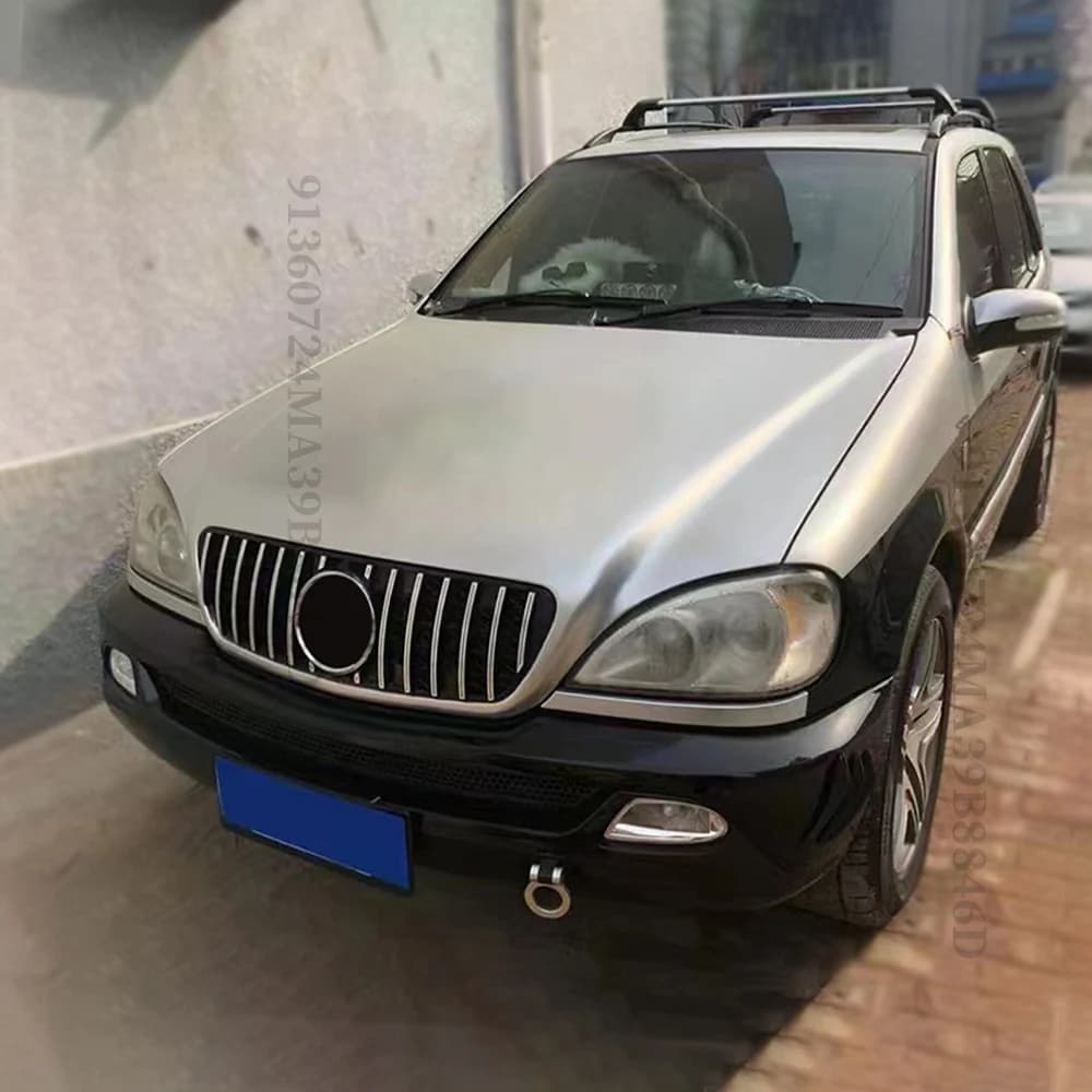 Diamond GT Inlet Mesh Front Bumper Radiator Grille Grid Hood Grill For Mercedes ML W163 Benz M ML320 ML350 1998-2004 Tuning