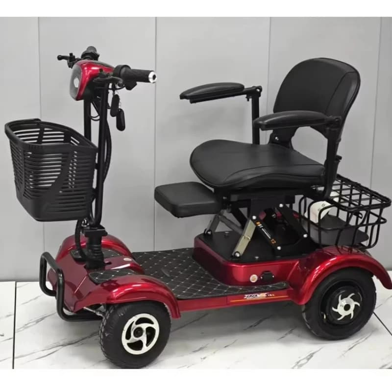 Large capacity battery electric scooter tricycle elderly household scooter