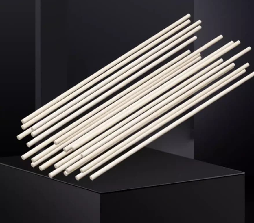 5pcs Alumina Mirror Ceramic Rod Insulated Stirring Tool Wear-resistant High-temperature Resistant
