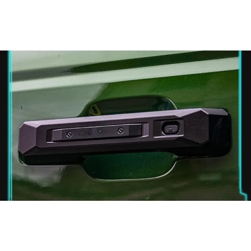 Applicable door handle, exterior cover, decorative protection accessories, aluminum-magnesium alloy door handle