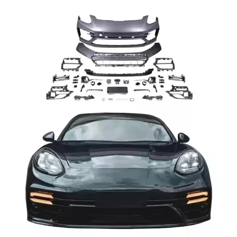 Front Bumper Body Kit P 970.2 2014-2017 High Quality Durable PP Plastic Car Parts