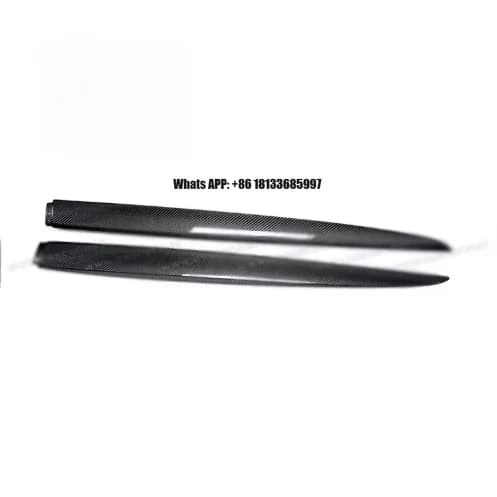 Style Accessories Carbon Fiber Car Side Skirts for Mclaren 650S