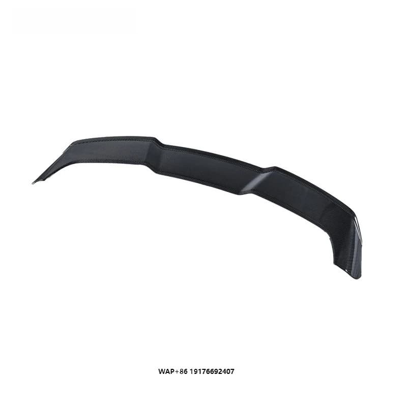 Paktechz Dry Carbon Fiber Body Kit Roof Spoiler Rear Wing Aero Part for RS6 C8 2019 - 2025
