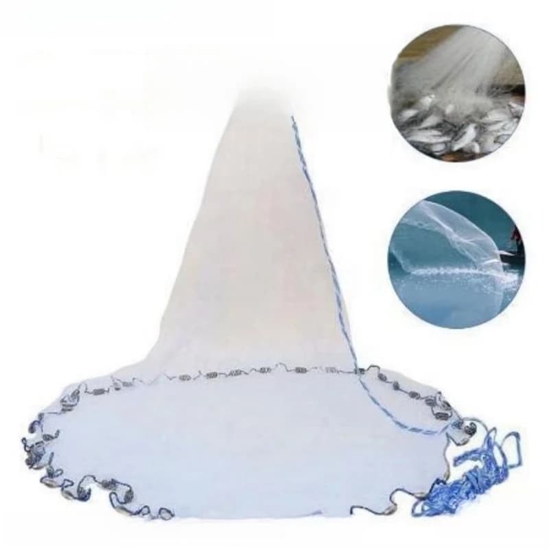 Professional net throwers, sustainable fishing gear, large-scale purchased supplies, durable and reinforced, advanced